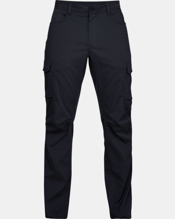 Men's UA Enduro Cargo Pants, Black, pdpMainDesktop image number 4